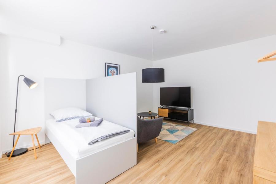 Glueck Auf Appartements Kaiserstrasse Muelheim Mülheim an der Ruhr Buitenkant foto