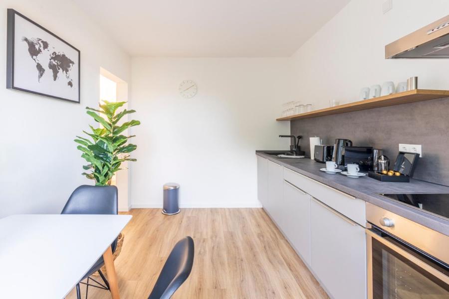 Glueck Auf Appartements Kaiserstrasse Muelheim Mülheim an der Ruhr Buitenkant foto