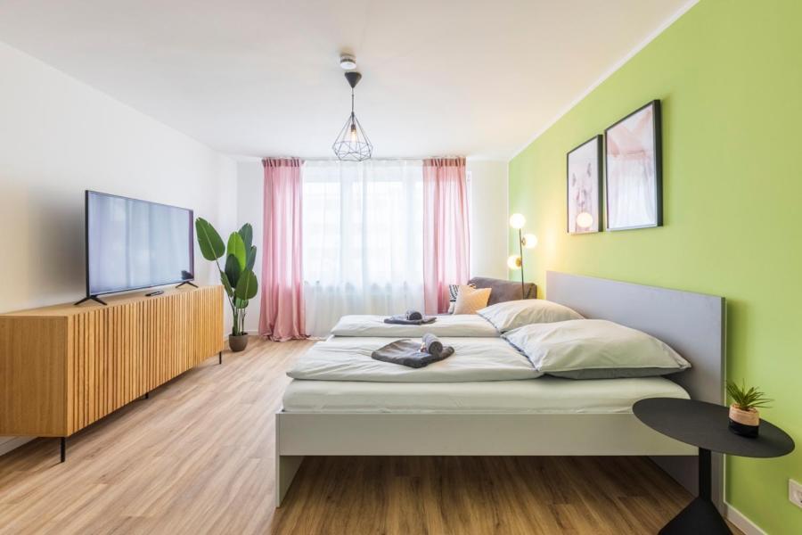 Glueck Auf Appartements Kaiserstrasse Muelheim Mülheim an der Ruhr Buitenkant foto