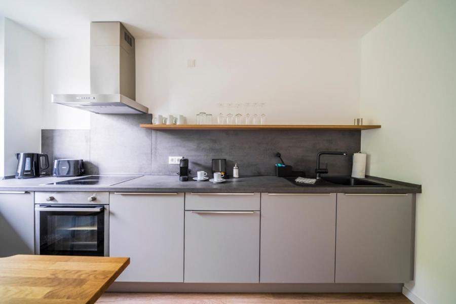 Glueck Auf Appartements Kaiserstrasse Muelheim Mülheim an der Ruhr Buitenkant foto