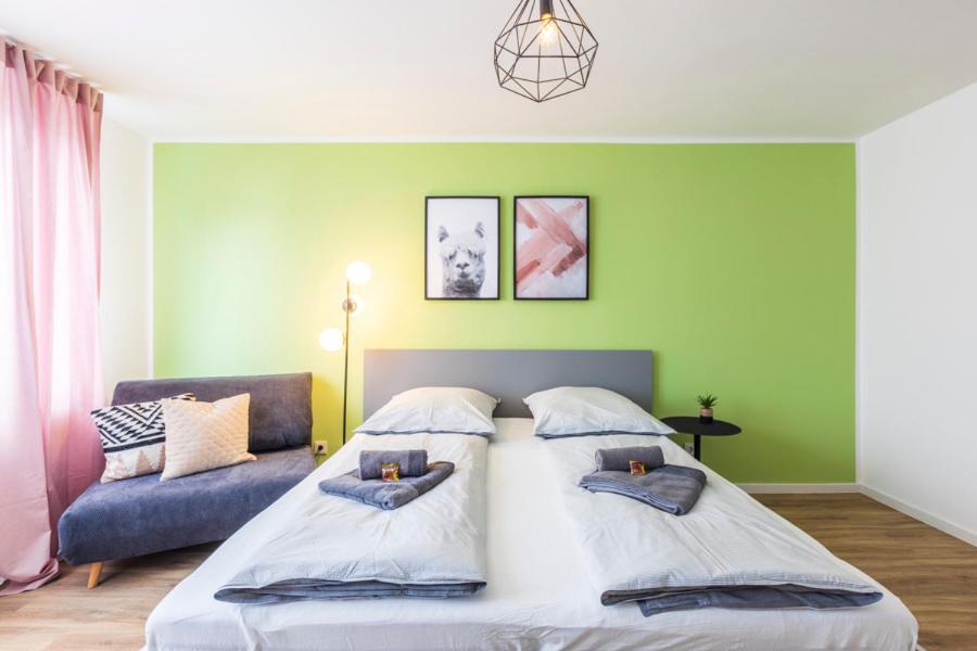 Glueck Auf Appartements Kaiserstrasse Muelheim Mülheim an der Ruhr Buitenkant foto